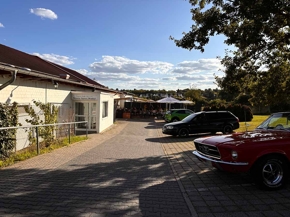 Tennis Sport Walluf Parkplatz