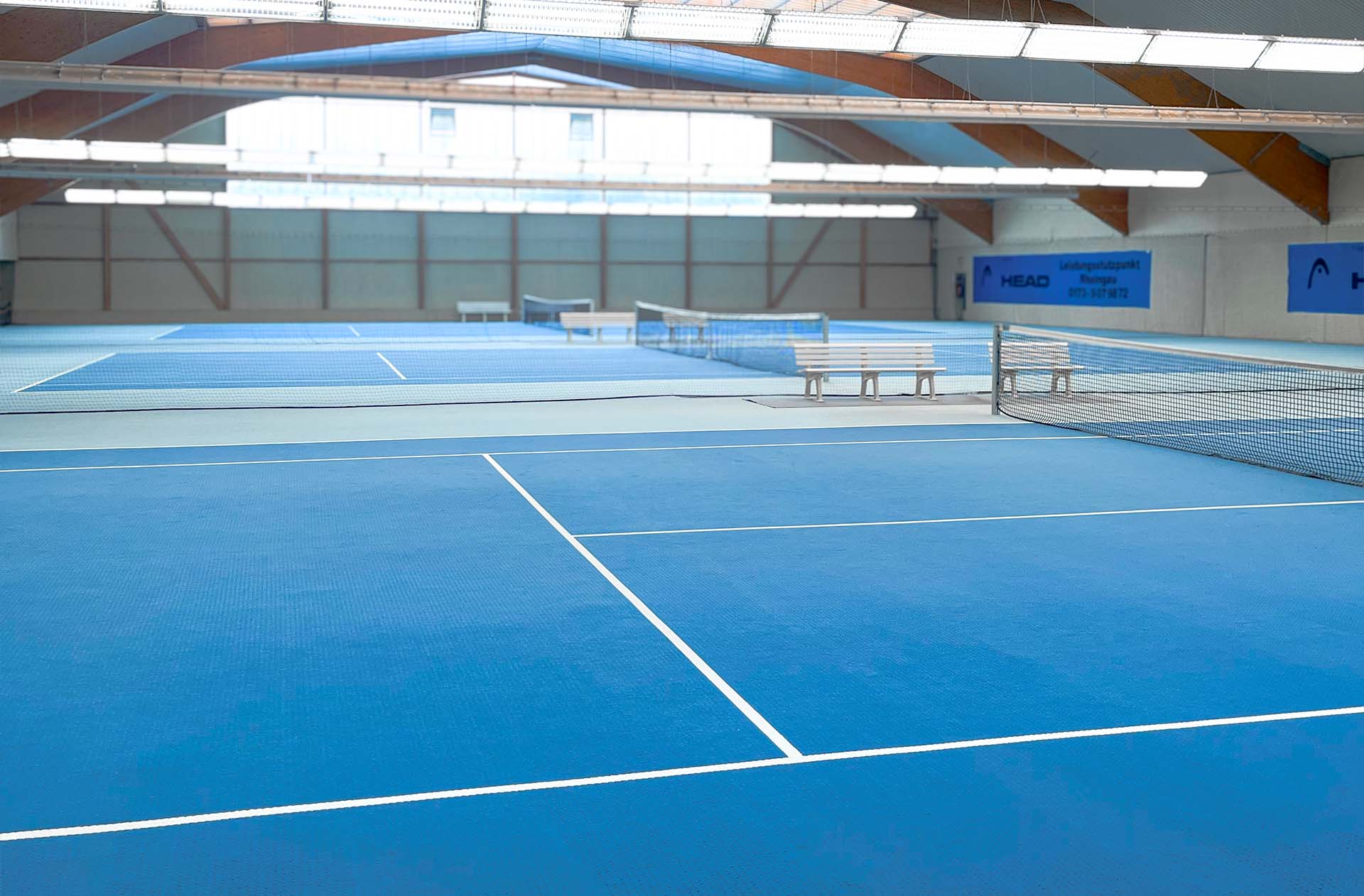 Tennis Sport Walluf Tennishalle Teppichplätze